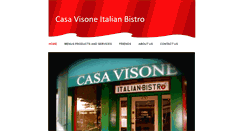 Desktop Screenshot of casavisone.com