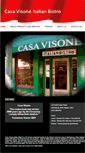 Mobile Screenshot of casavisone.com